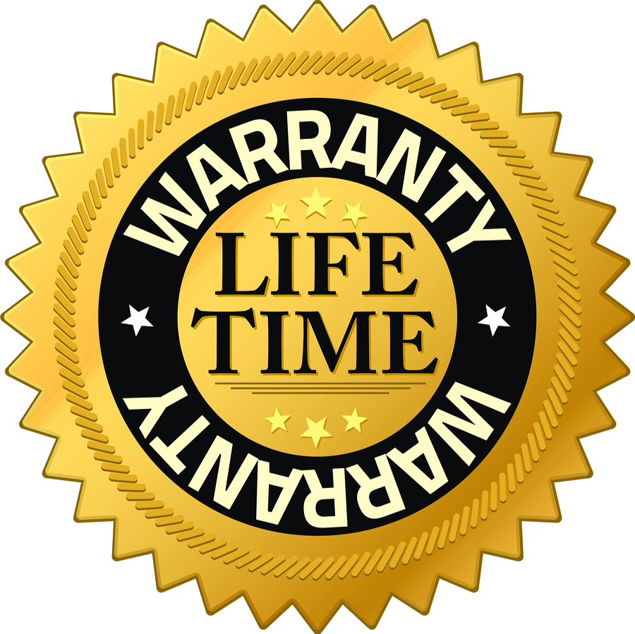 Lifetime warranty transparent Premium Windows Doors